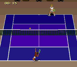 Jimmy Connors Pro Tennis Tour (France) In game screenshot